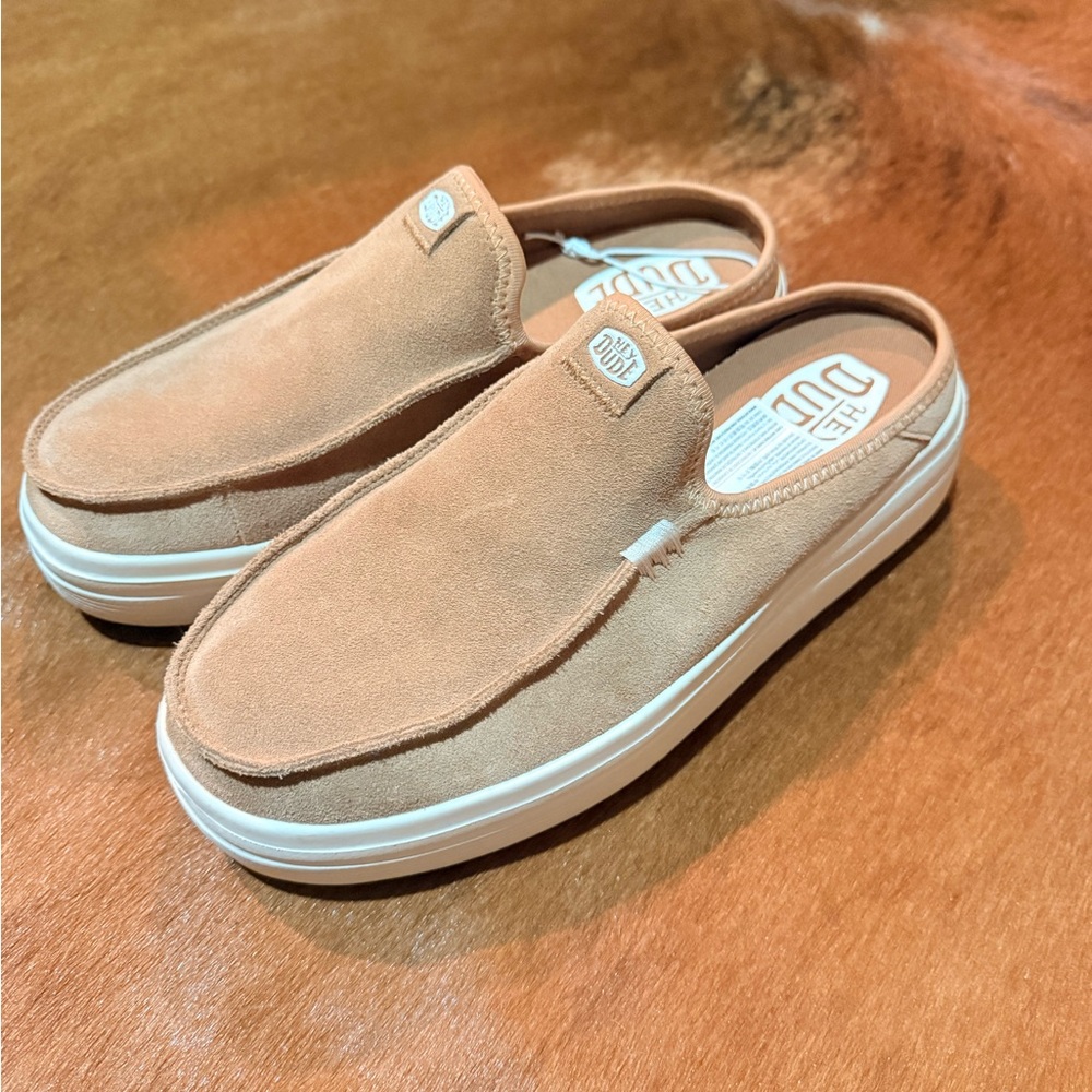 Hey Dude Women’s Brown Slip-On Loafers - Picture 3 of 6